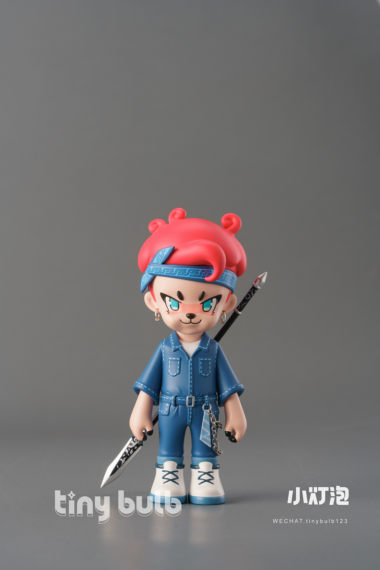 手办拍摄| 卷卷王国之小小三国系列 纯色图拍摄