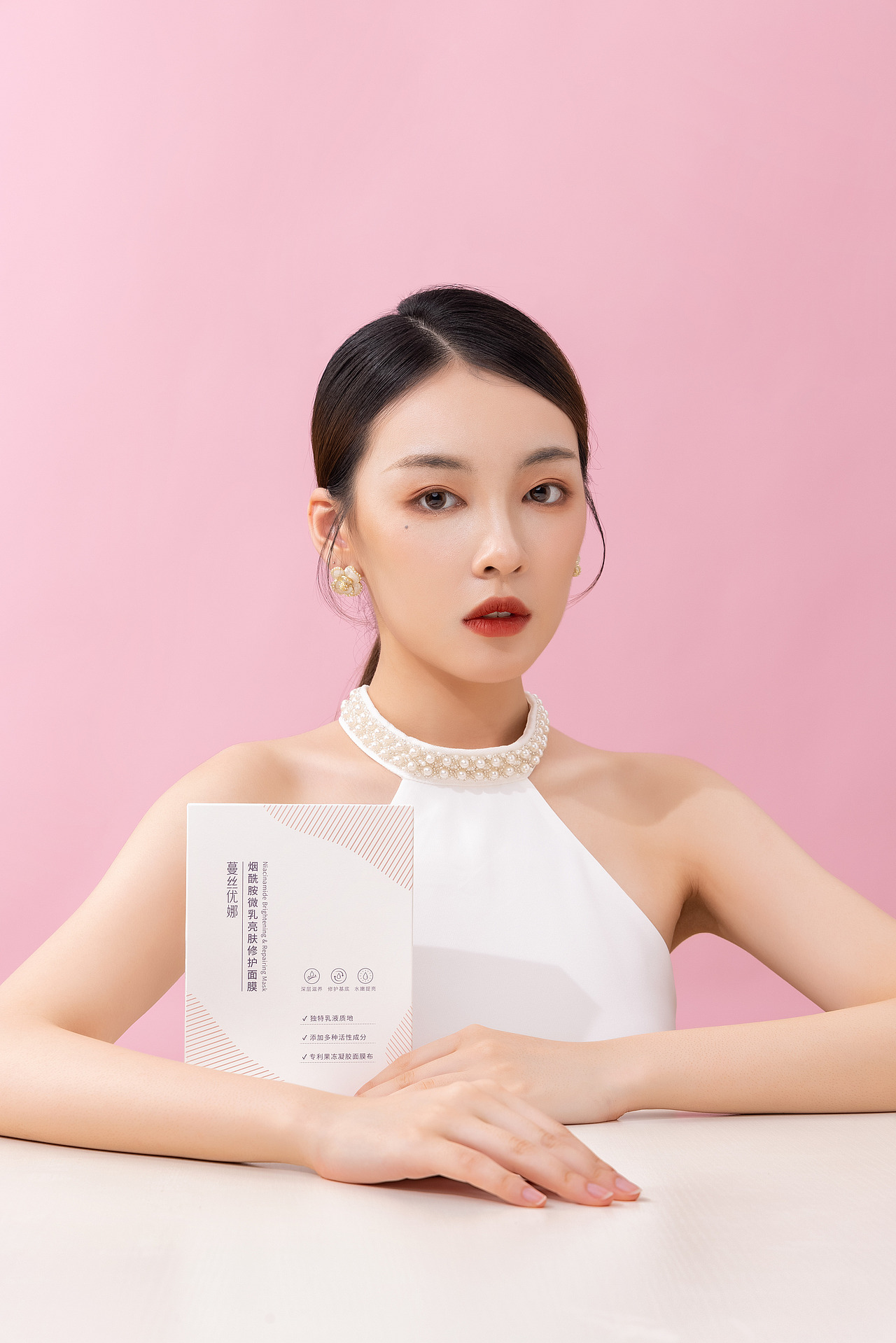 夏日的一组风||面膜拍摄