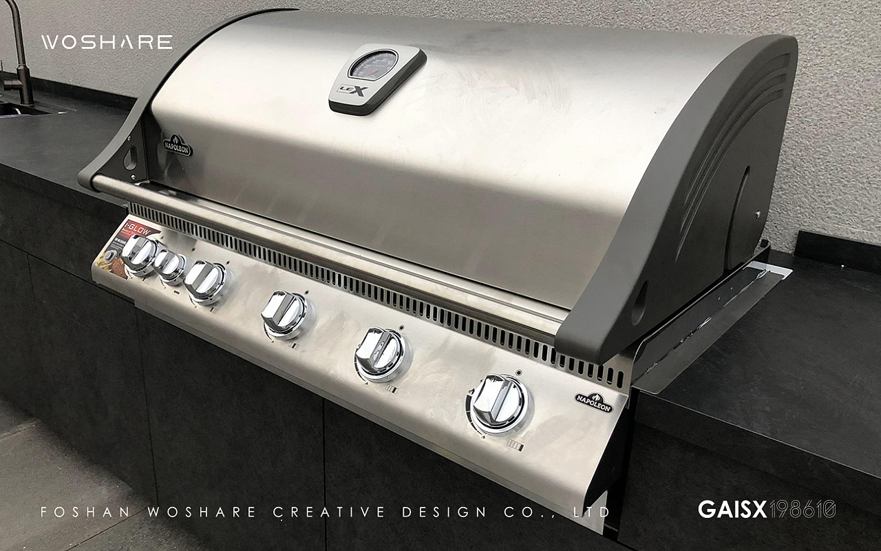 一个户外烧烤台的设计落地过程