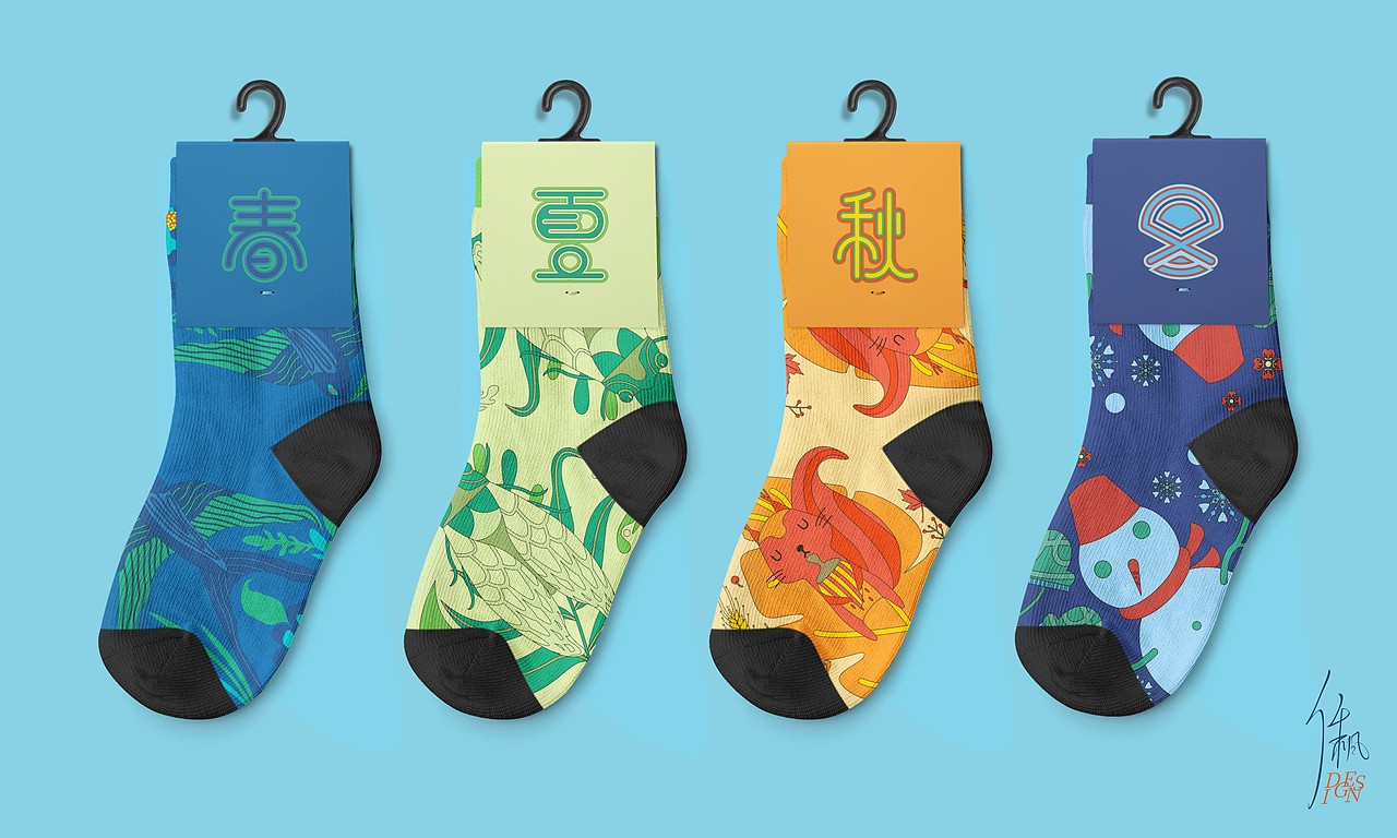 四季周邊 | 創(chuàng)意設(shè)計(jì)（圖ZMzIyMjA5NDU2） - 圖案 - 站酷設(shè)計(jì)師阿東Adong原創(chuàng)素材 - 站酷ZCOOL