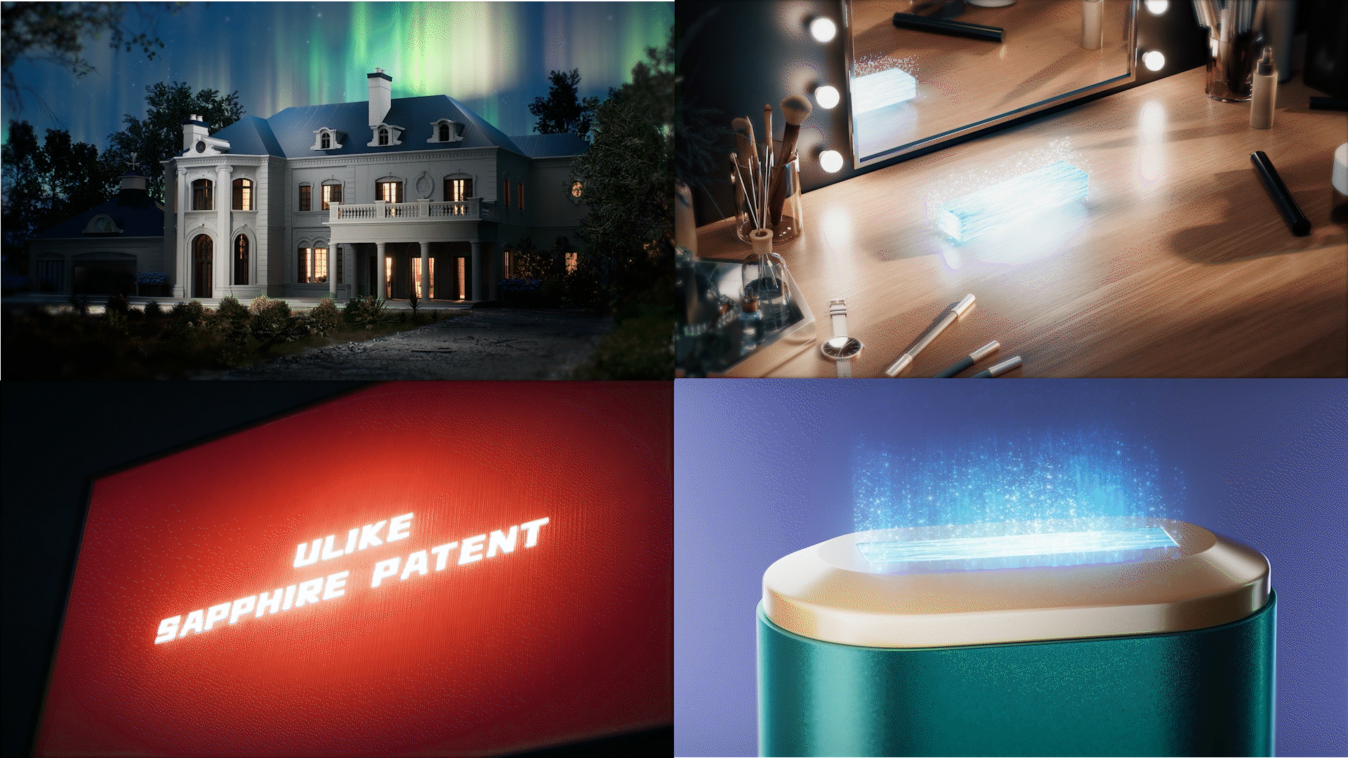 Ulike 蓝宝石脱毛仪概念视频