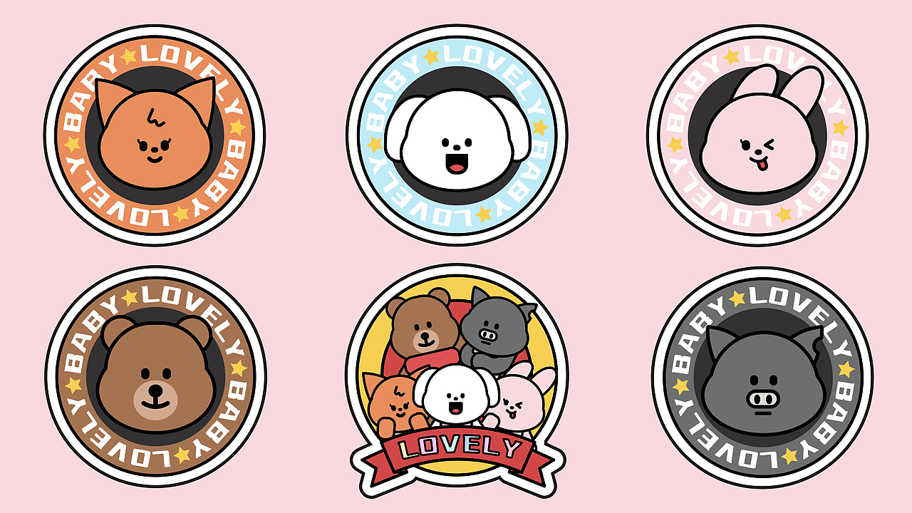 lovely baby|IP形象（图ZMzE1NDg0NjE2） - IP形象 - 站酷设计师李静香原创素材 - 站酷ZCOOL