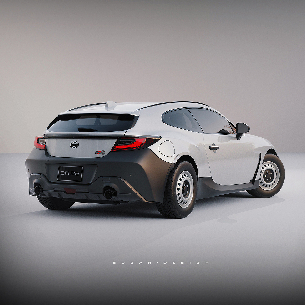 丰田gr86猎装车新车预览!