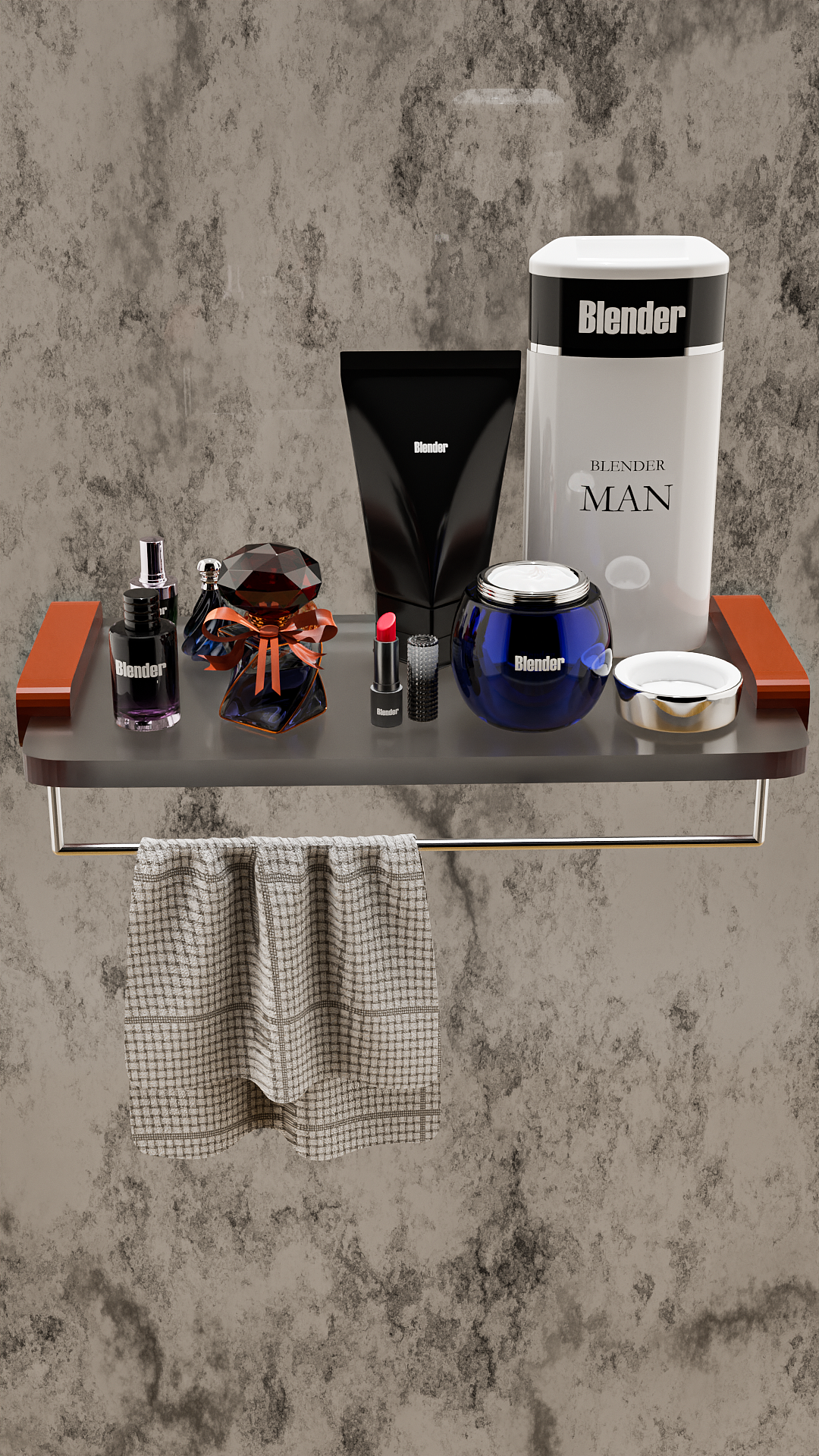 美丽守护，化妆品建模渲染（图ZMzA4MDgyNzYw） - 产品 - 站酷设计师地平线徘徊原创素材 - 站酷ZCOOL