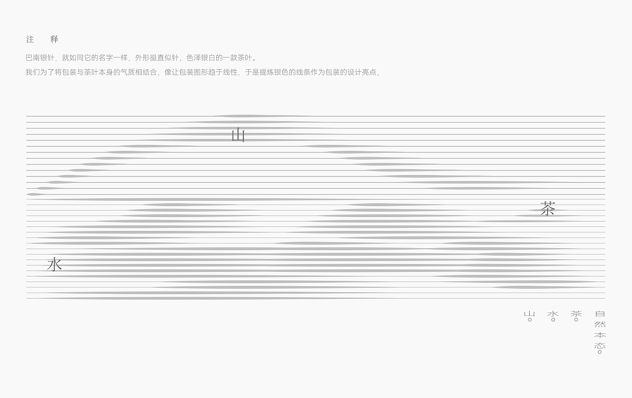 巴南银针-茶包装设计（银色线条贯穿包装设计）（图ZMzY5MDY0MTA0） - 包装 - 站酷设计师这里设计原创素材 - 站酷ZCOOL