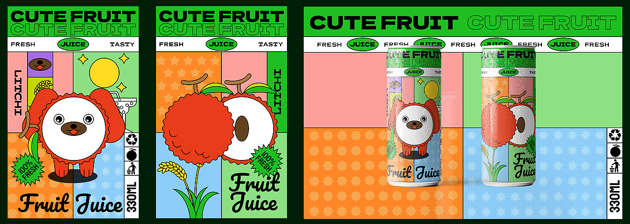 十二生肖与水果的相遇（快销品包装）（图ZMzIzODM3NDQ4） - 海报 - 站酷设计师小米粒666666原创素材 - 站酷ZCOOL