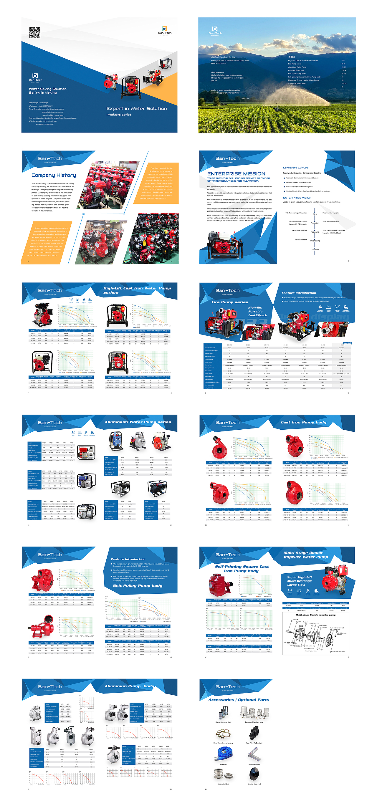 水泵宣传册