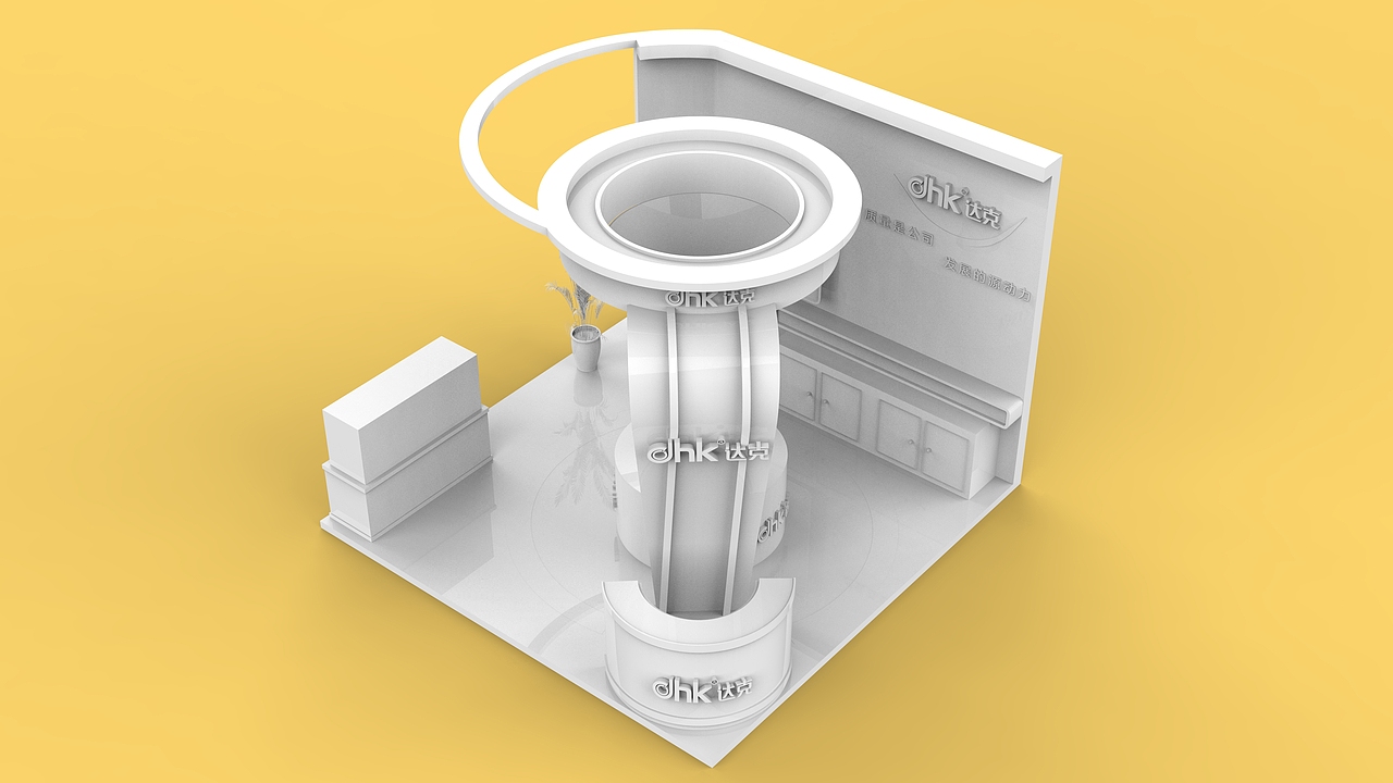 小臣展会展厅设计（图ZMzQ4NjgxNDE2） - 展陈设计 - 站酷设计师设计小臣原创素材 - 站酷ZCOOL