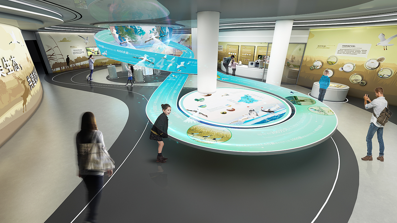 丹顶鹤生态博物馆(附模型下载ID)