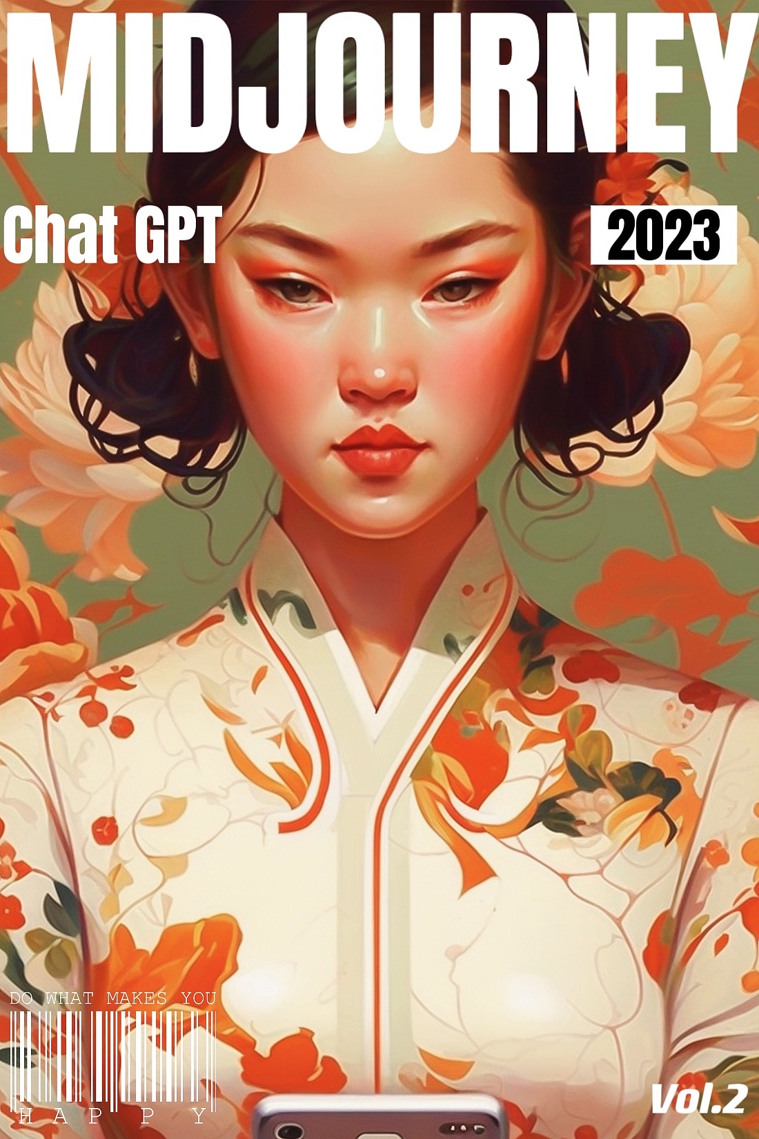 Midjourney绘画-旗袍