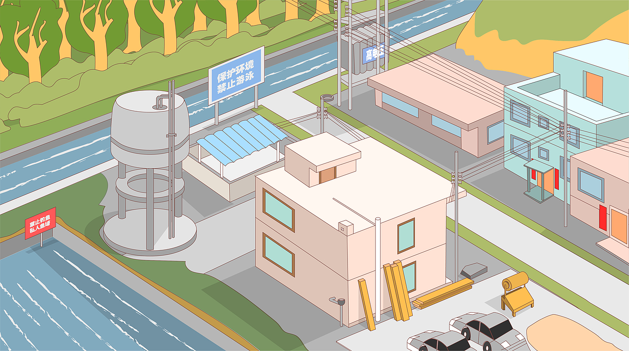 最近的三部动画的场景设计