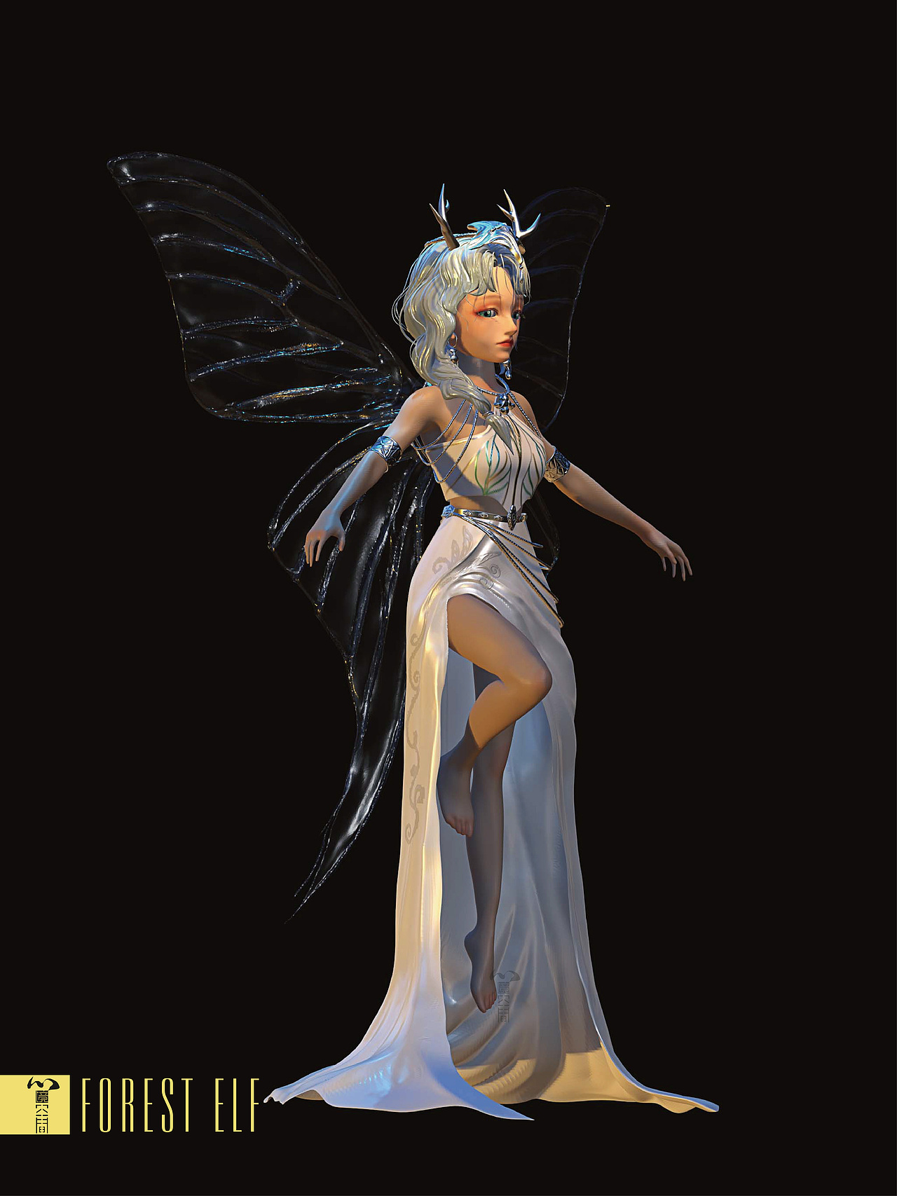 随性的建模练习——小精灵（图ZMzI4NDExNzMy） - 人物/生物 - 站酷设计师心境空间原创素材 - 站酷ZCOOL