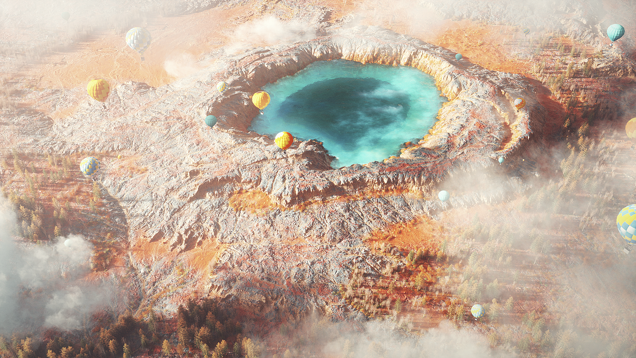 《GAEA》地形渲染总结（图ZMzQwNTUxNDk2） - 场景 - 站酷设计师简心心原创素材 - 站酷ZCOOL