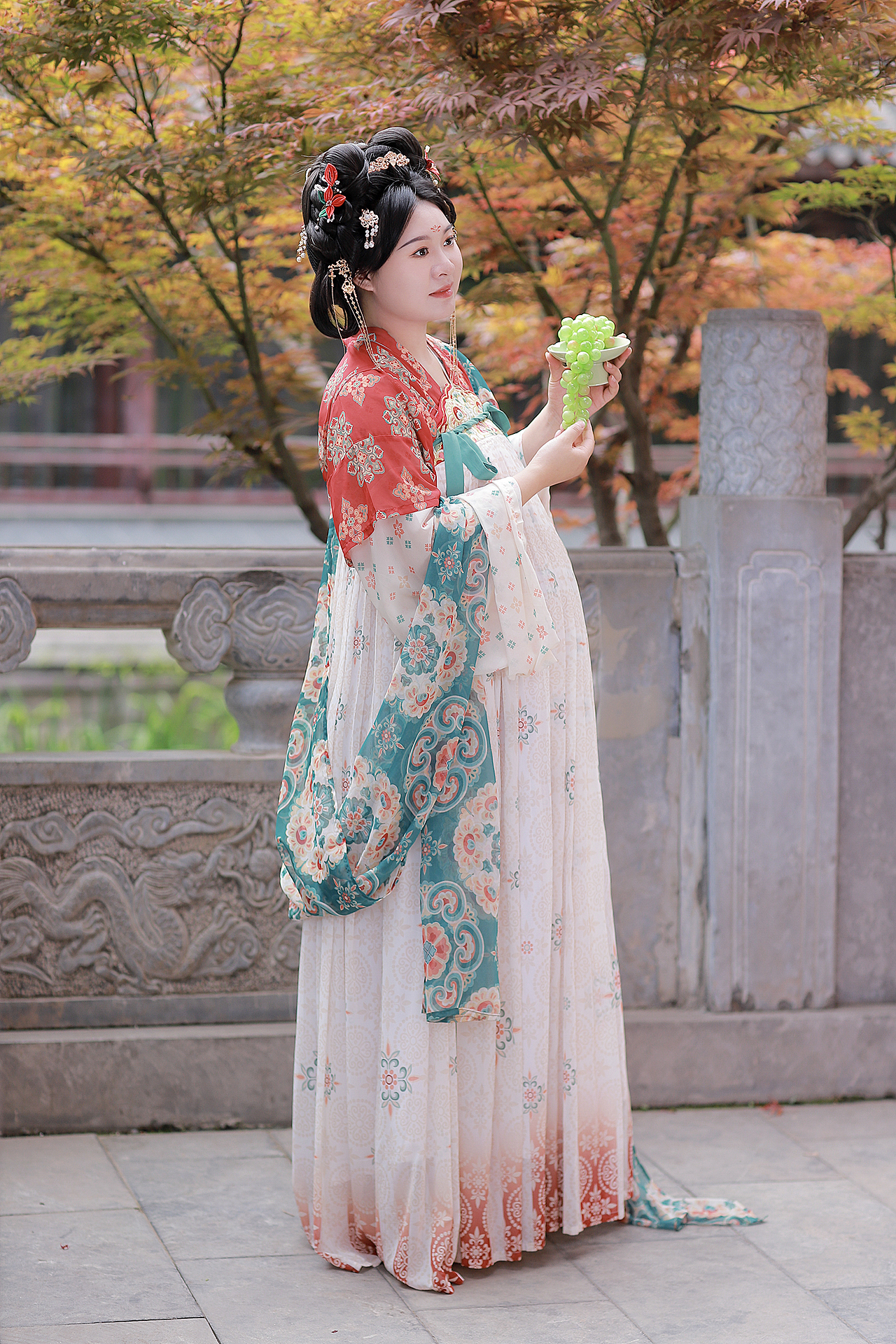 客片合集|孕妈汉服写真