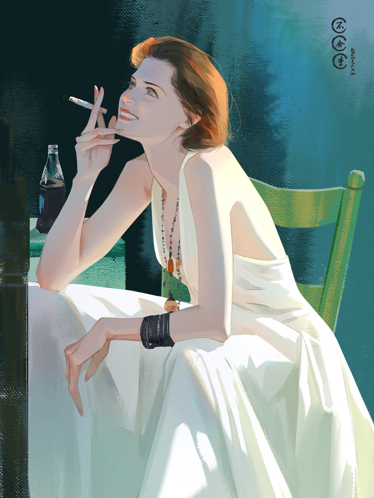 去年这边没发过的一部分小创作和练习图（图ZMzYyMjcwMTUy） - 商业插画 - 站酷设计师不合李原创素材 - 站酷ZCOOL