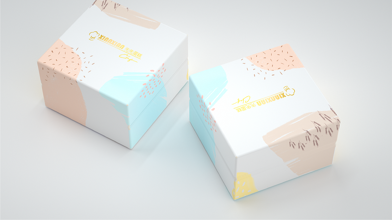 蛋糕盒包装设计通用版（图ZMzE4MTk1NDM2） - 包装 - 站酷设计师设计师花屿原创素材 - 站酷ZCOOL