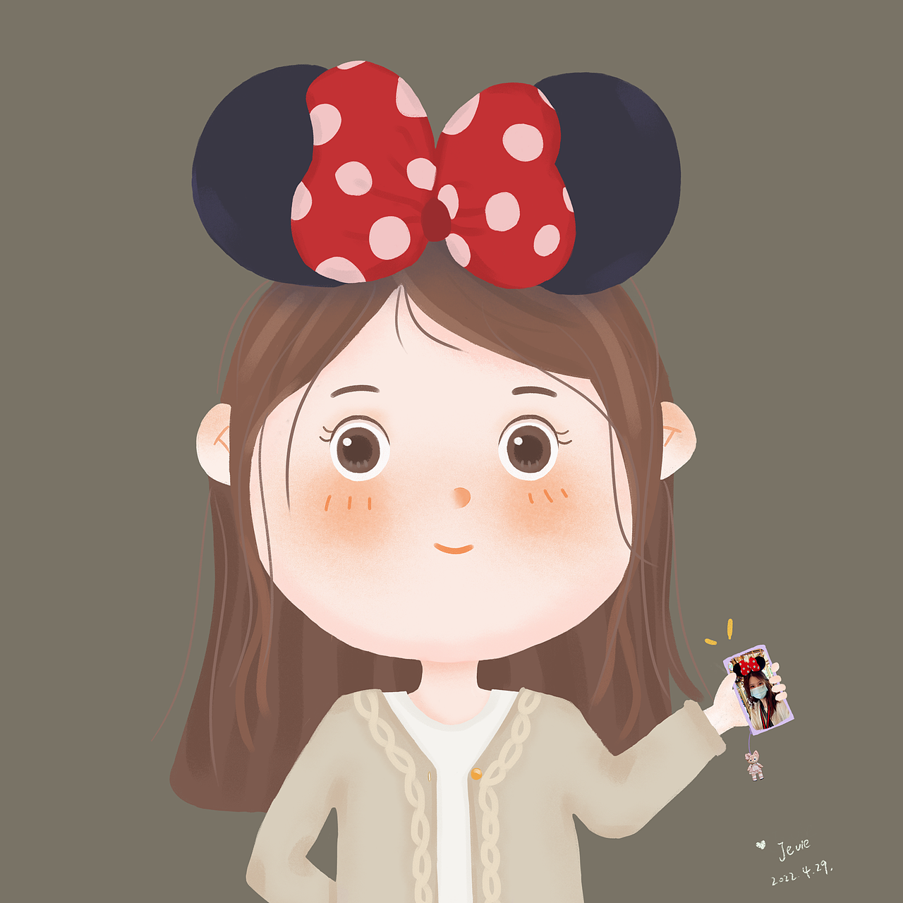 手绘照片和头像（图ZMzEyODE4OTY4） - 创作习作 - 站酷设计师Jevie呀原创素材 - 站酷ZCOOL