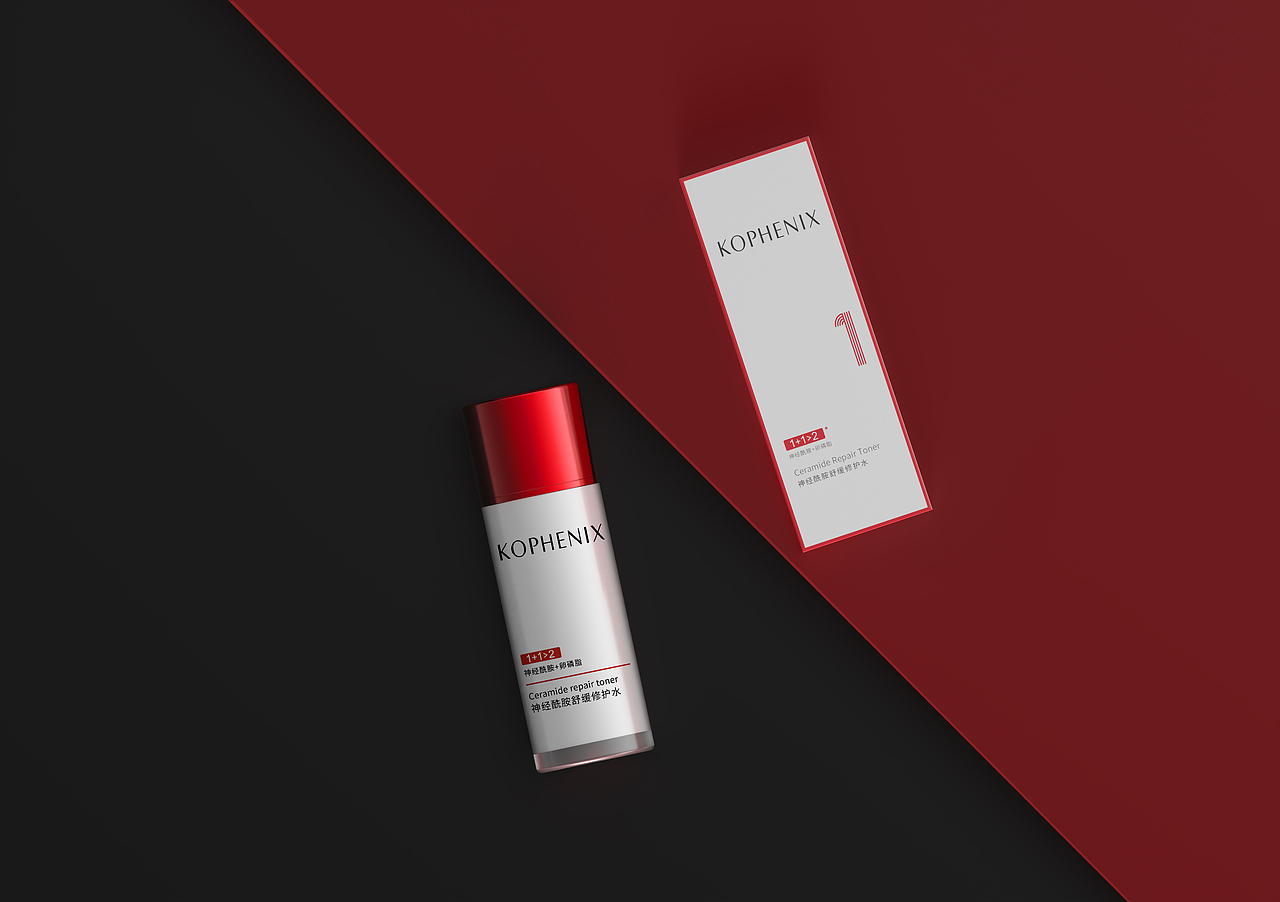 孔鳳春 煙酰胺水乳精華包裝設(shè)計(jì)（圖ZMzMwMDQyMDky） - 包裝 - 站酷設(shè)計(jì)師吉祥Auspicious原創(chuàng)素材 - 站酷ZCOOL