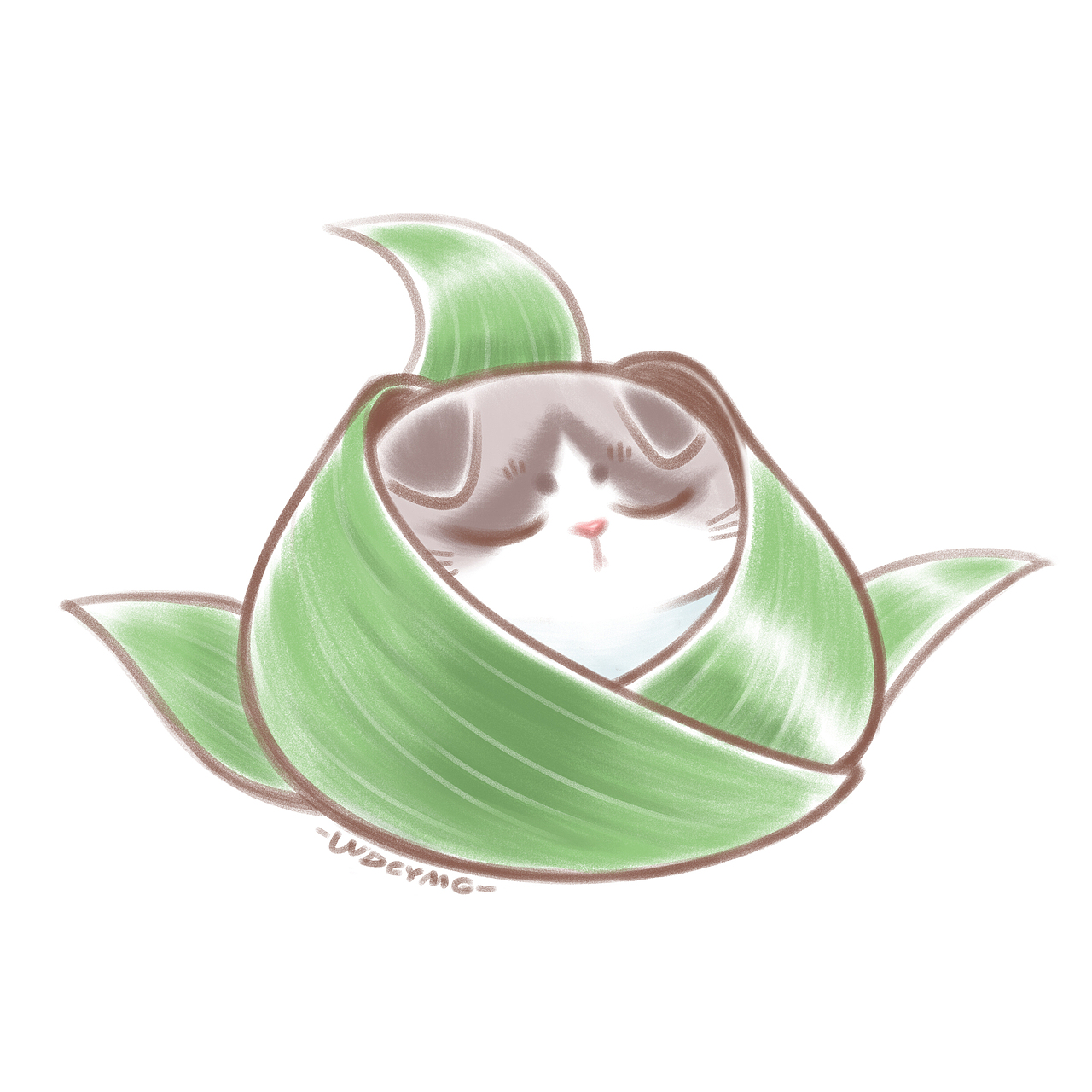 端午安康猫（图ZMzQzNzIyMzky） - 单幅漫画 - 站酷设计师魏大葱有木瓜原创素材 - 站酷ZCOOL