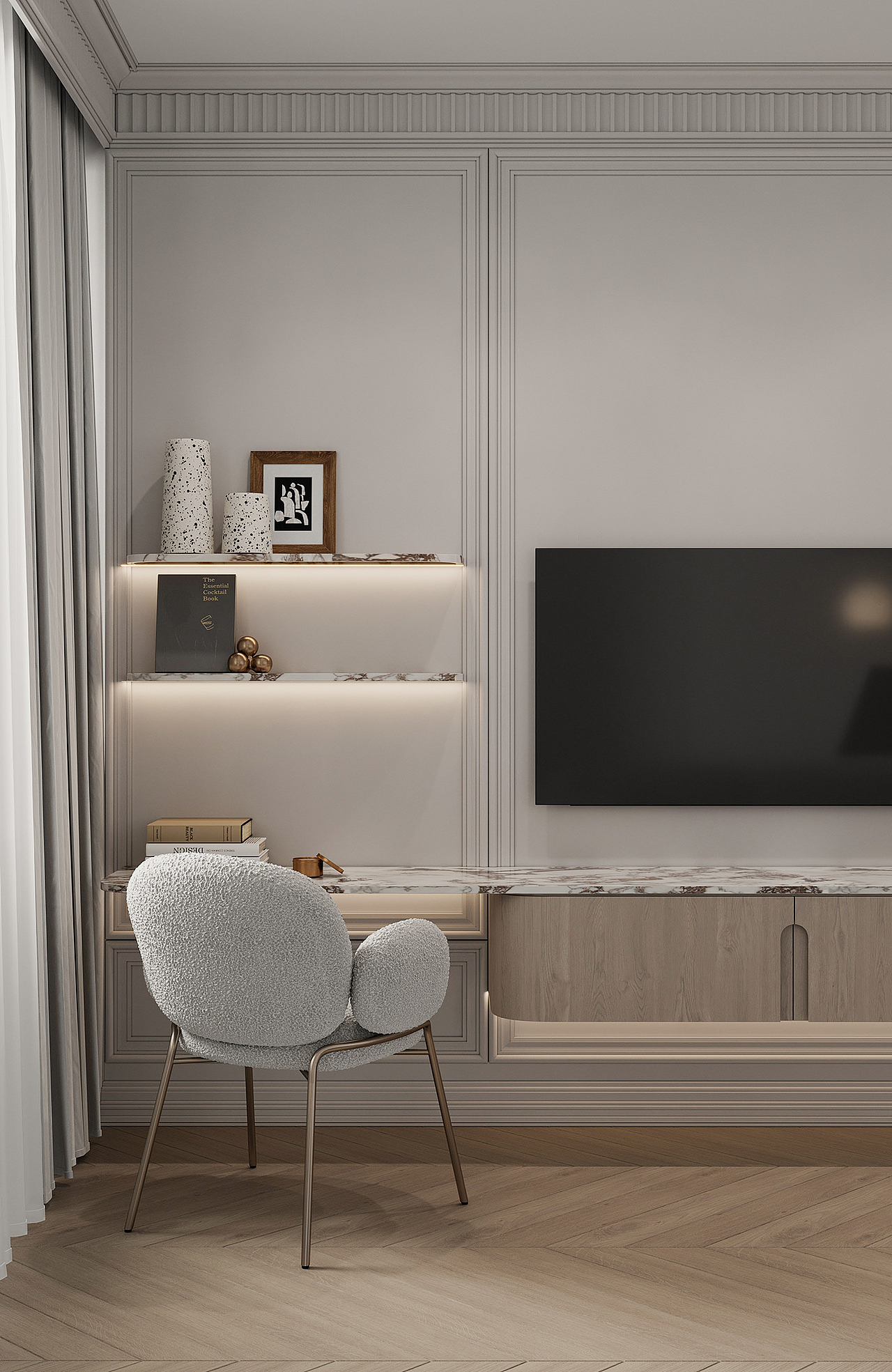 Modern American / 现代美式（图ZMzIxMTU4ODky） - 家装设计 - 站酷设计师大威CGI原创素材 - 站酷ZCOOL