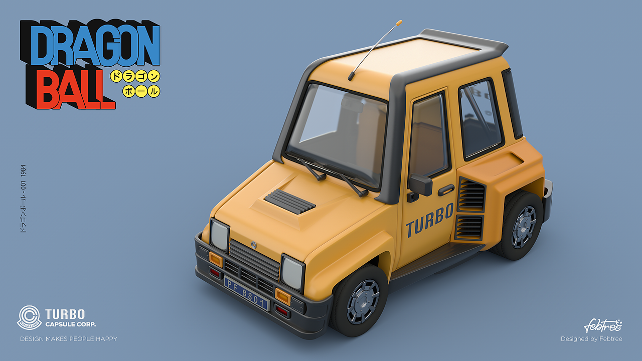 3D MODEL丨DRAGON BALL 龙珠 交通工具01（图ZMzI1MTY3Nzg0） - 其他 - 站酷设计师Febtree原创素材 - 站酷ZCOOL