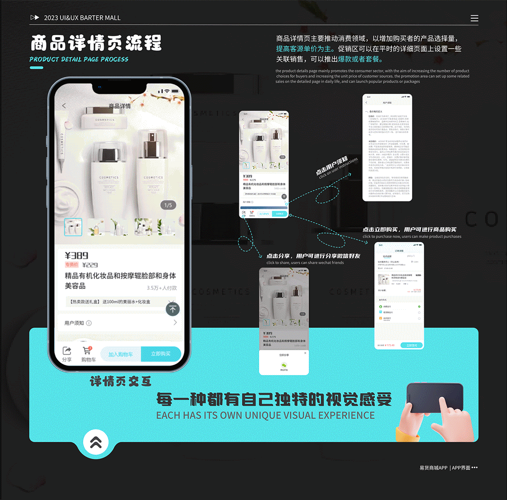 App设计 / 【易货商城APP】一款购物应用(图ZMzU3NjY4NTI4) - APP界面 - 站酷设计师设计狂魔画原创素材 - 站酷ZCOOL