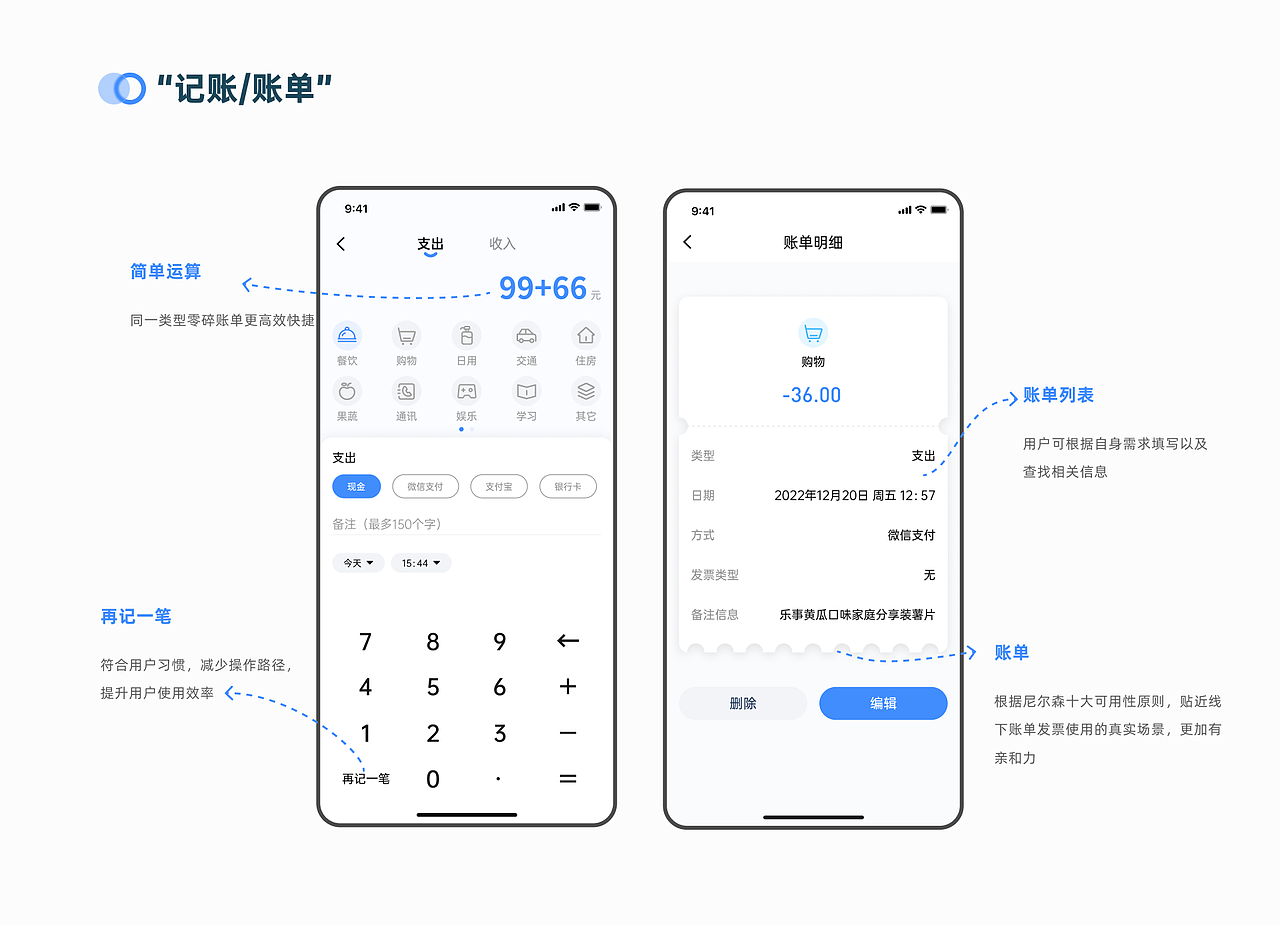 咔嚓记账APP-您的随身记账专家（图ZMzMzNDg3MzI4） - APP界面 - 站酷设计师是小辅呀原创素材 - 站酷ZCOOL