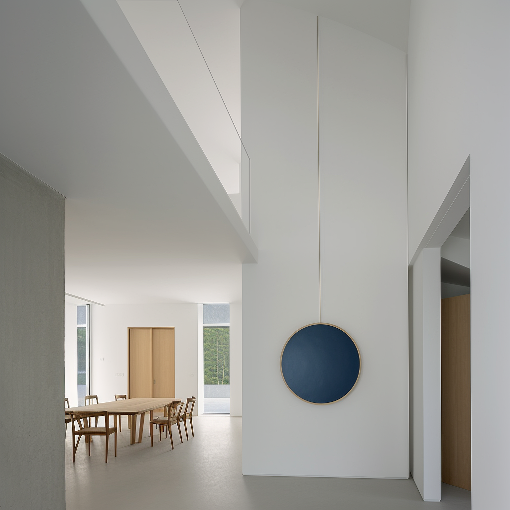 新作|深圳盐田极简白色系度假别墅