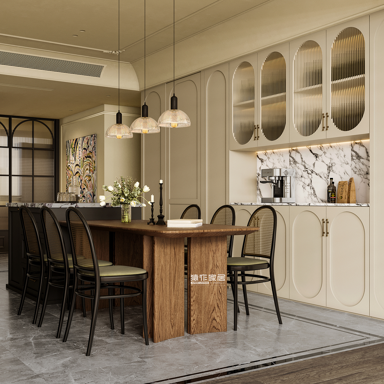 猿厂焕装 | 建发 江山悦（图ZMzQ5MTU2MjIw） - 家装设计 - 站酷设计师屿合传世空间设计原创素材 - 站酷ZCOOL