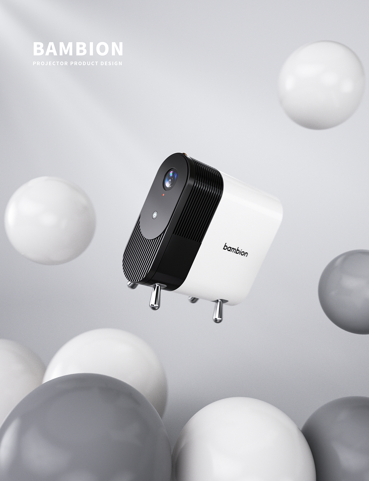 BAMBION｜投影仪 Projector Design（图ZMzMzMTg0NjM2） - 电子产品 - 站酷设计师LV阿布原创素材 - 站酷ZCOOL