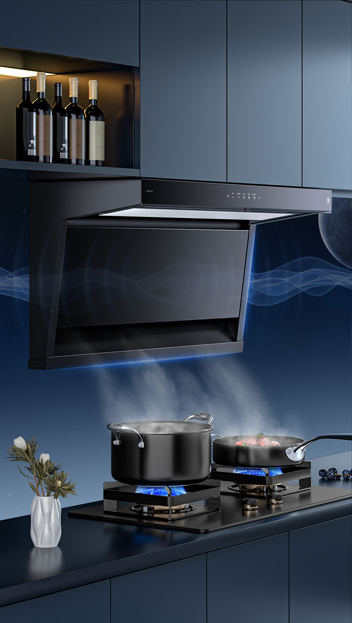 妙趣视觉【樱花油烟机详情视觉作品分享】