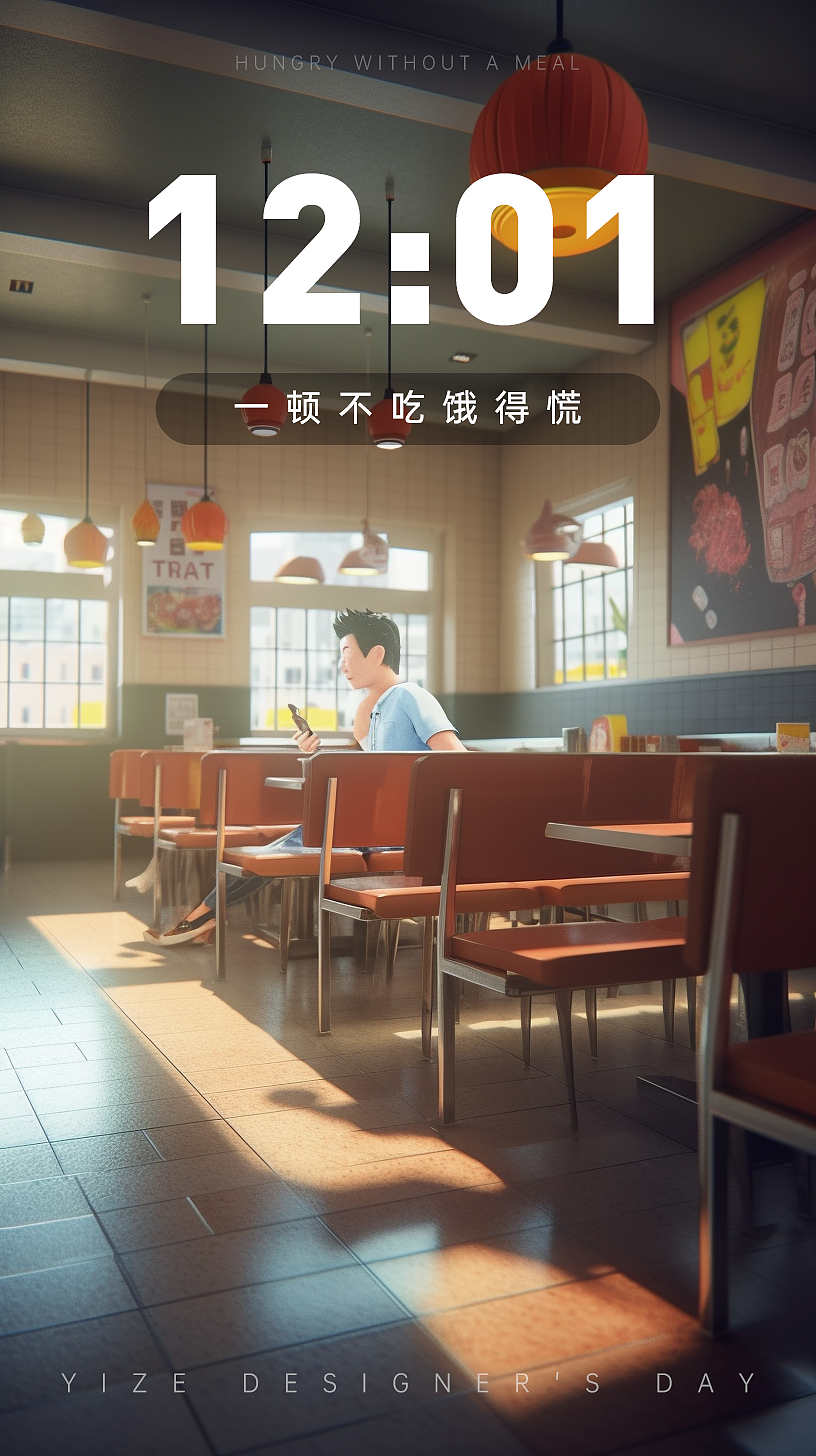 《 设计师的一天 》Midjourney（图ZMzM1MzM0MDg0） - 海报 - 站酷设计师Calvin丶原创素材 - 站酷ZCOOL