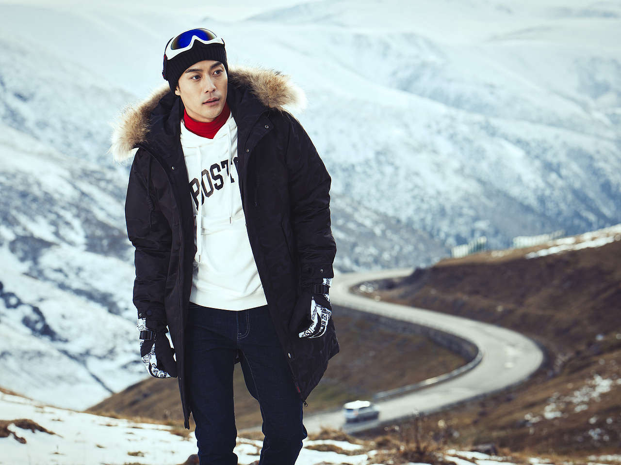 男装拍摄 | 在路上