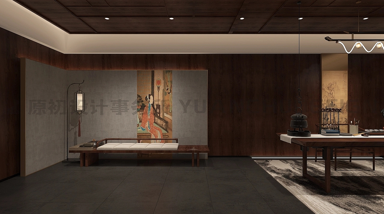 厦门 店面装修室内空间足浴店设计 采耳足浴按摩医美店