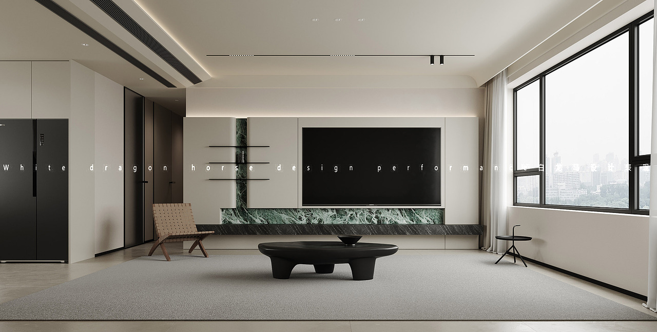 现代客餐厅—白龙马效果图（图ZMzY5MDAwNTIw） - 家装设计 - 站酷设计师白龙马效果图小雪原创素材 - 站酷ZCOOL