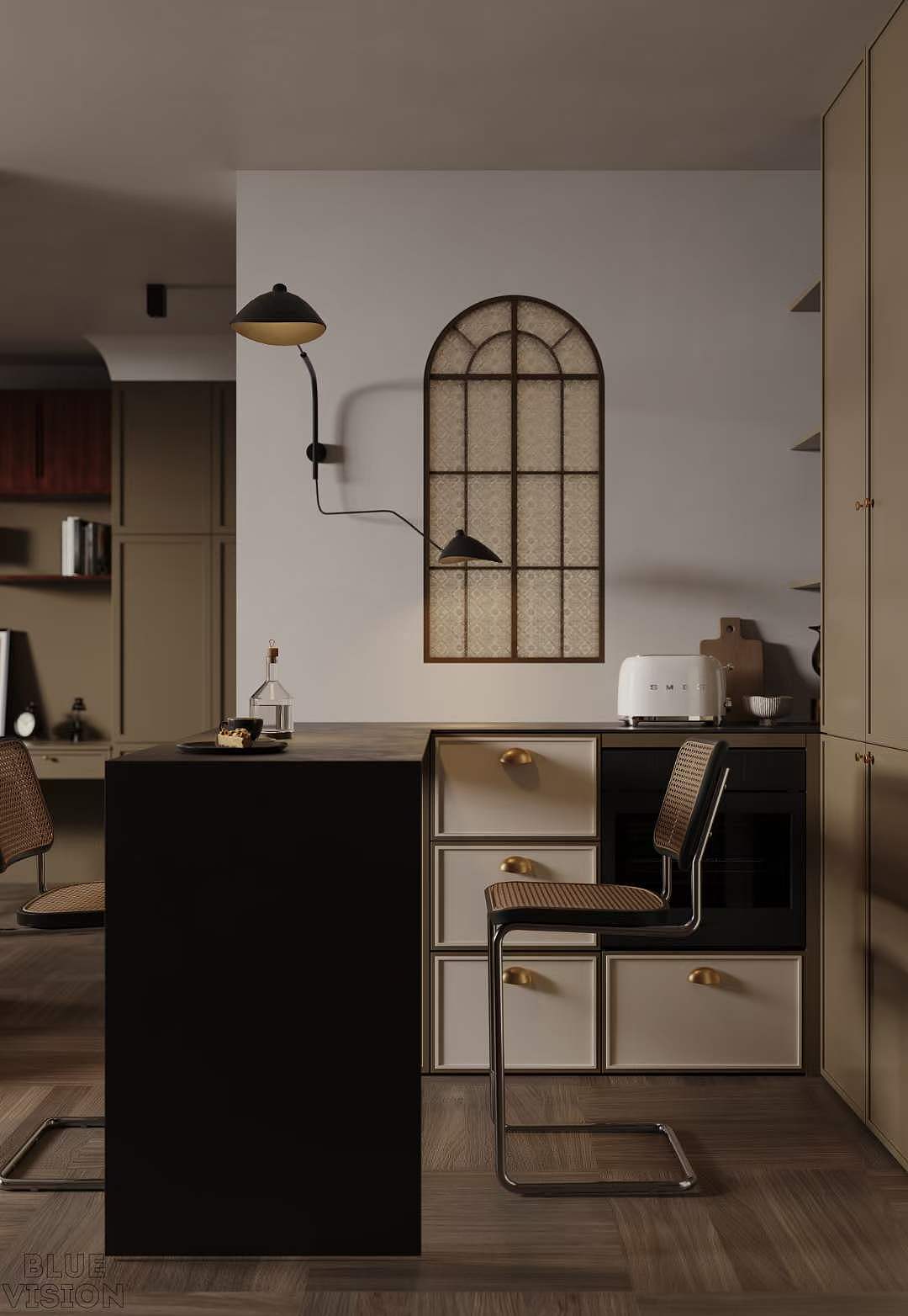 中古风|怀旧与侘寂的自然气息,让空间充满了松弛感