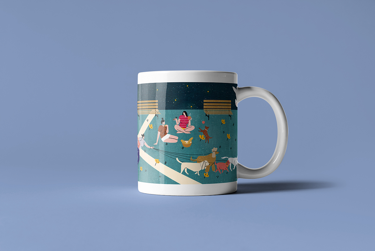 插画丨理想都市·理想生活（图ZMzEzMzU2MTA4） - 商业插画 - 站酷设计师晒太阳的鹿咂原创素材 - 站酷ZCOOL