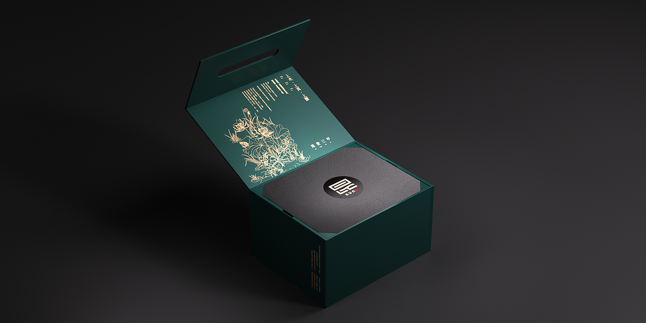 中秋螃蟹礼盒产品建模渲染