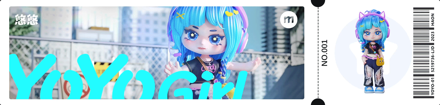 【YoYoGir】丨IP形象设计丨手办潮玩丨原创作品（图ZMzUzNTM4MTA4） - IP形象 - 站酷设计师若木M原创素材 - 站酷ZCOOL