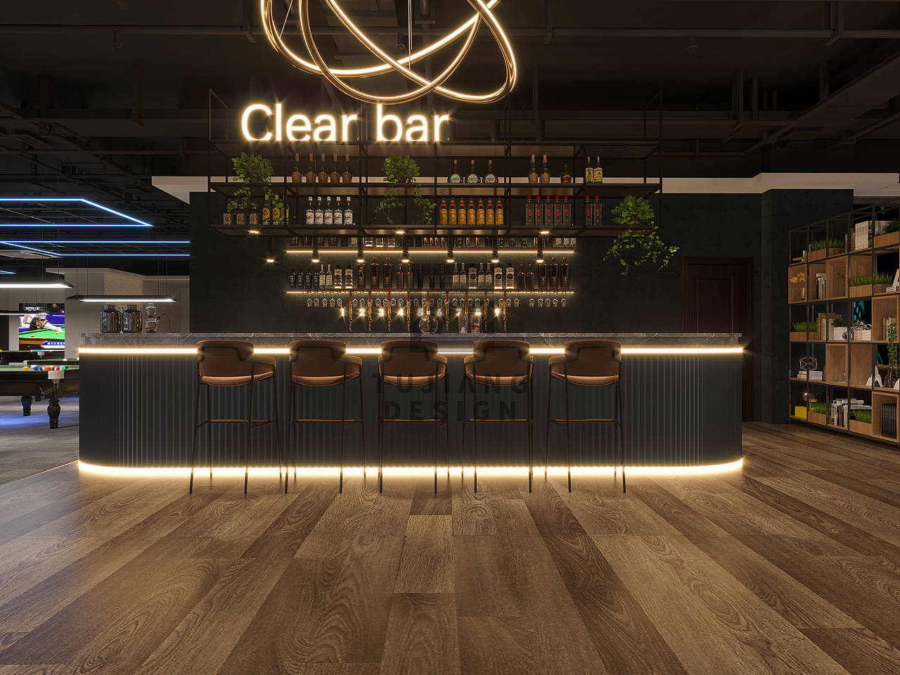 商业空间设计 | 休闲娱乐一体化的空间