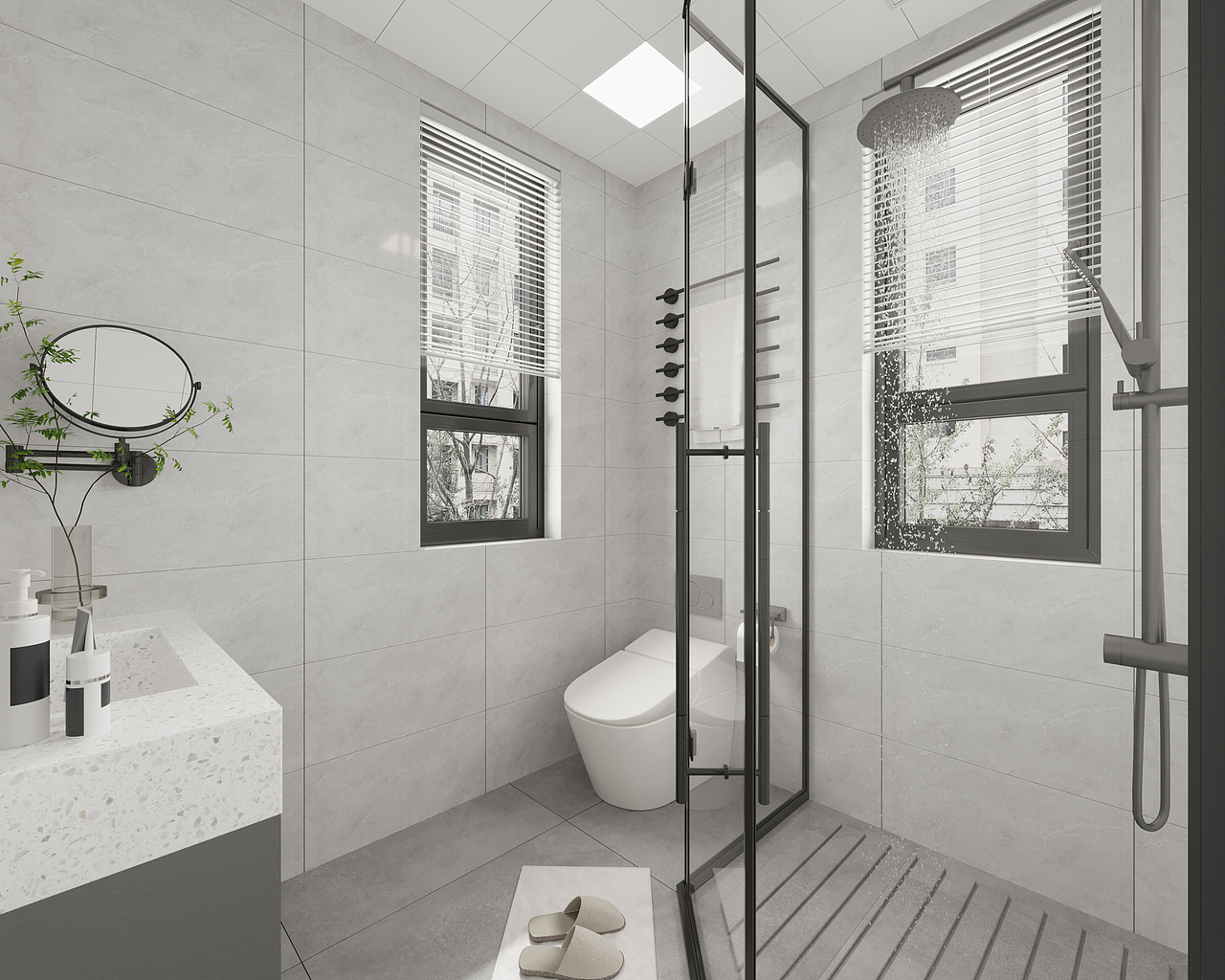 现代客餐厅家装效果图