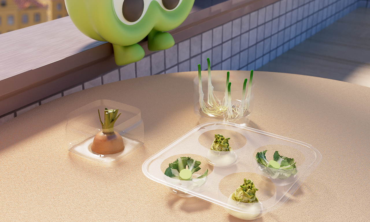 云朵猪和哒哒的隔离日常 - 卡通IP建模渲染（图ZMjk4NzIyODMy） - 场景 - 站酷设计师HerzenWan原创素材 - 站酷ZCOOL