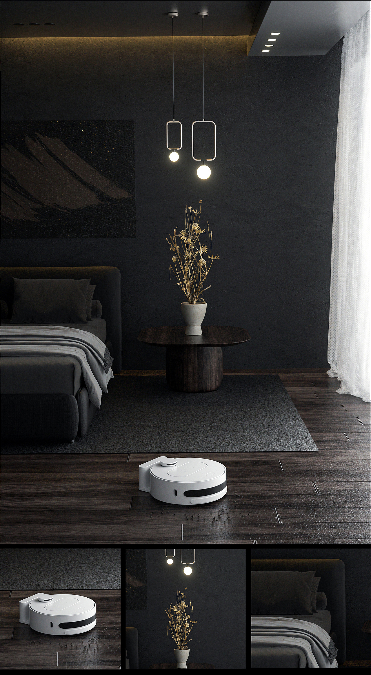 室内暗调、亮调渲染