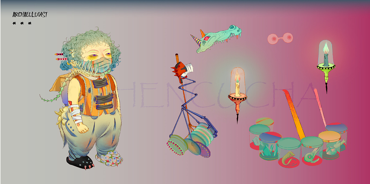 矿磷星-角色设计（图ZMzQ2OTQ5MTA4） - 概念设定 - 站酷设计师CHEN醋茶原创素材 - 站酷ZCOOL