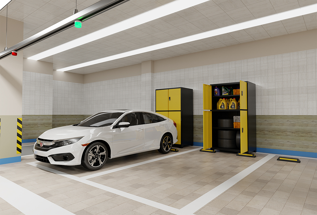 停车位储物柜-车位柜