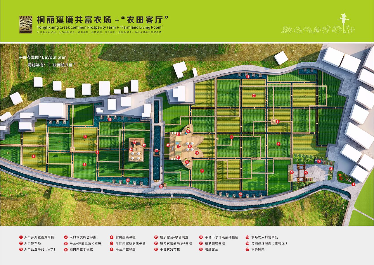 “桐丽溪境共富农场”+“农田客厅”规划设计方案（图ZMzA1MTQyMDg4） - 景观设计 - 站酷设计师新锐环境艺术设计原创素材 - 站酷ZCOOL