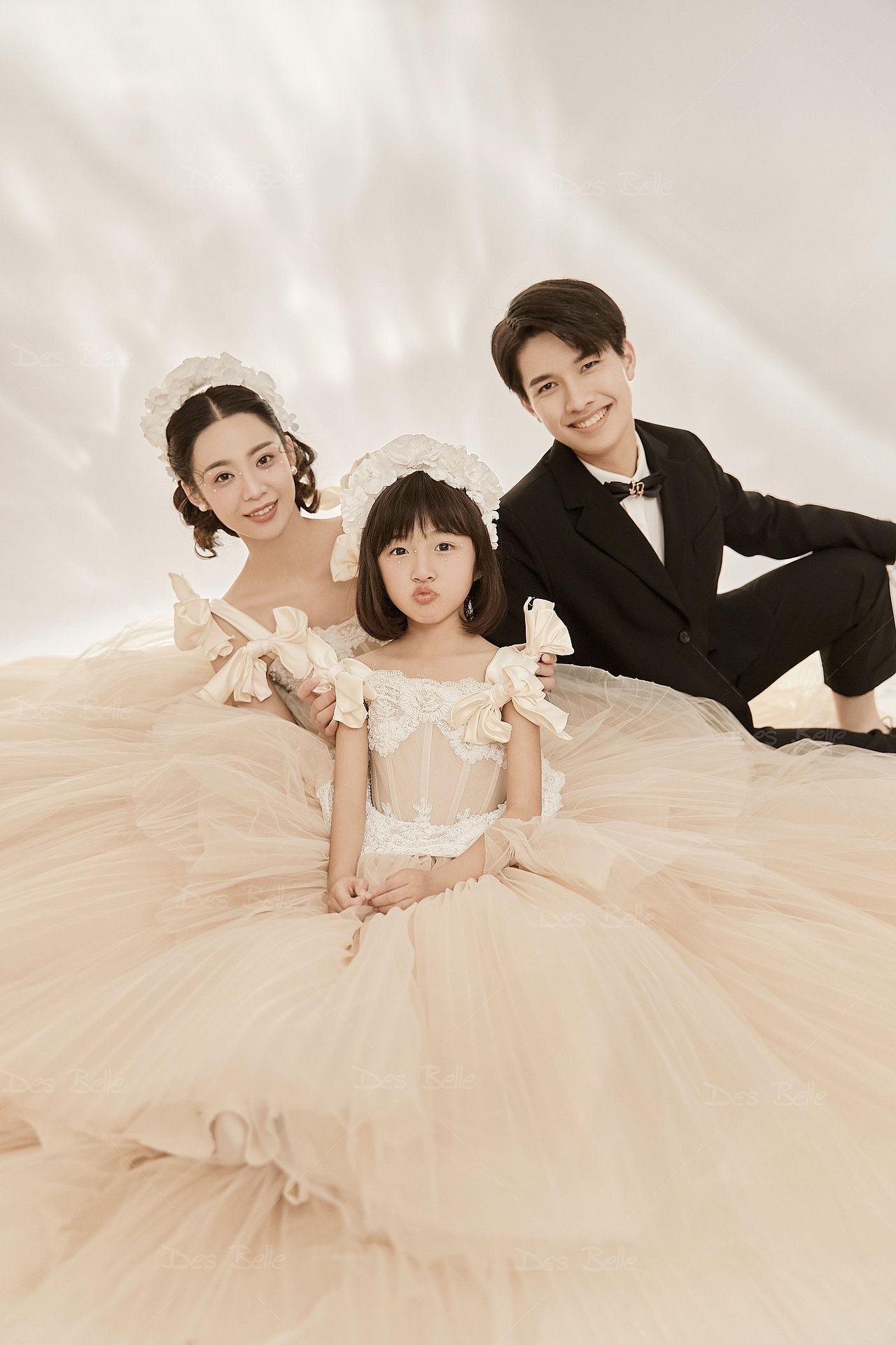 夏季新款礼服亲子