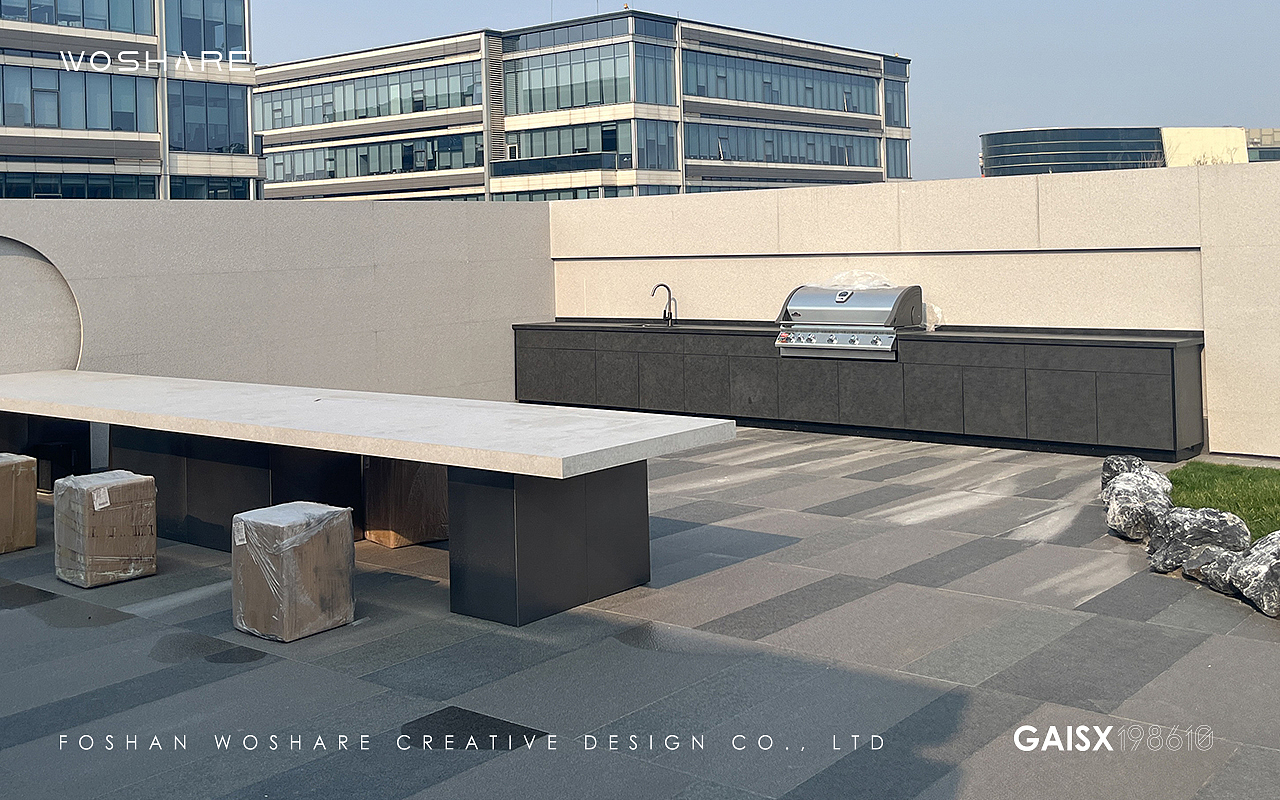 一个户外烧烤台的设计落地过程