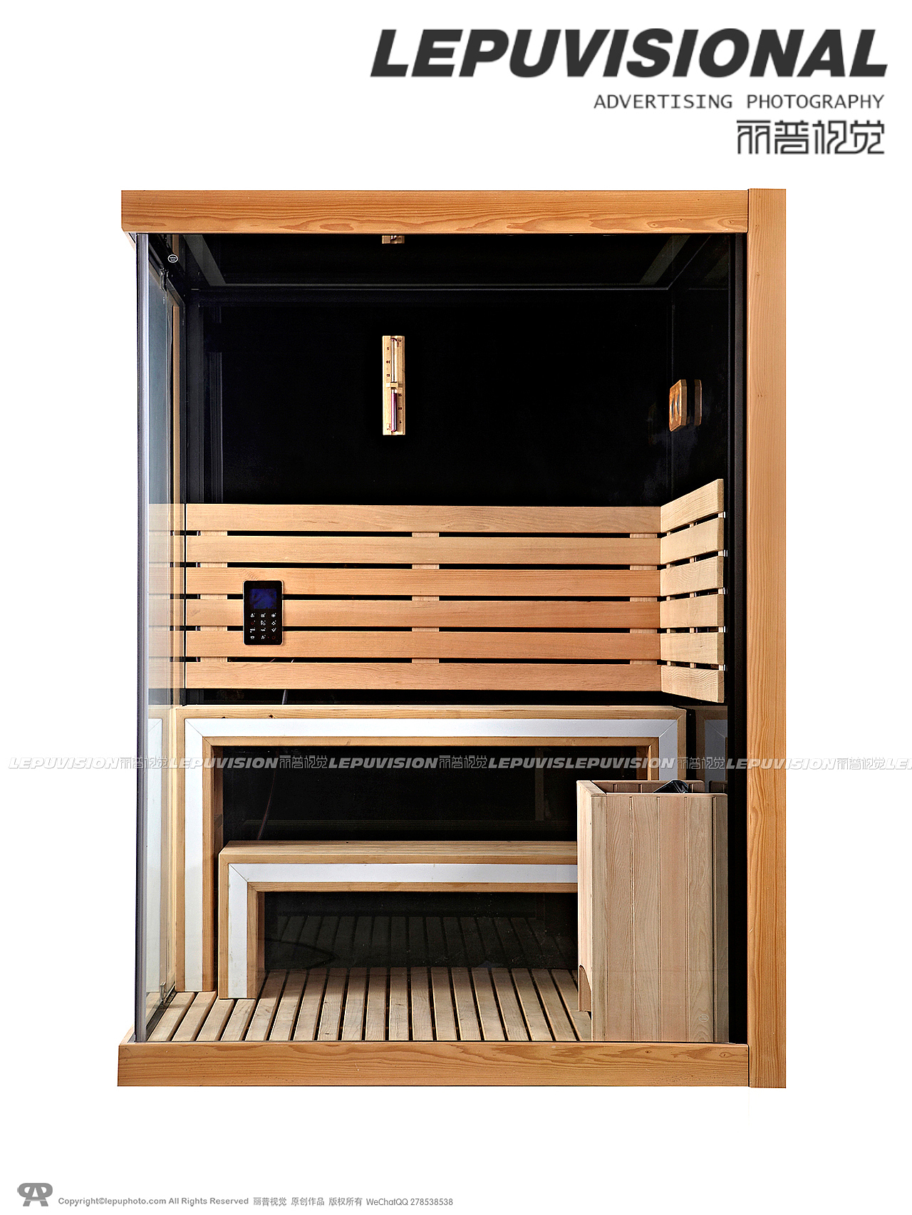 桑拿房摄影|SPA汗蒸|卫浴摄影|淋浴房摄影|产品摄影