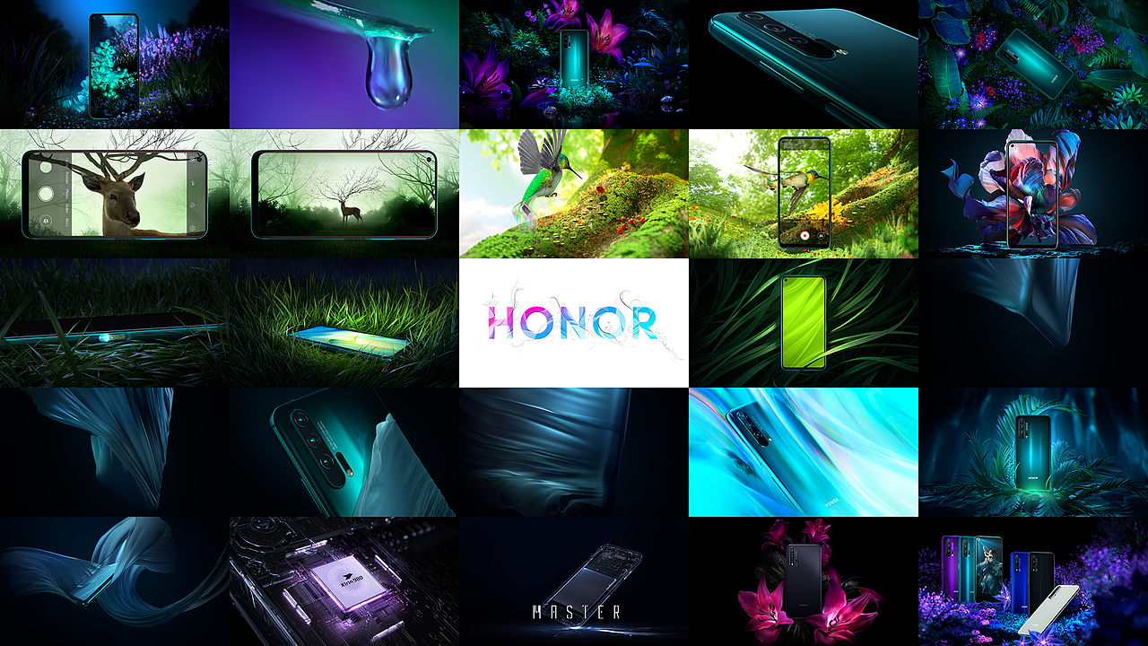 HONOR 20 WONDER ID 视频（图ZMzIwNTM0NTgw） - 产品 - 站酷设计师MasterPictures原创素材 - 站酷ZCOOL